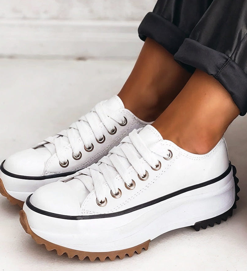 Elane – Chaussures Confortables À Talons Épais