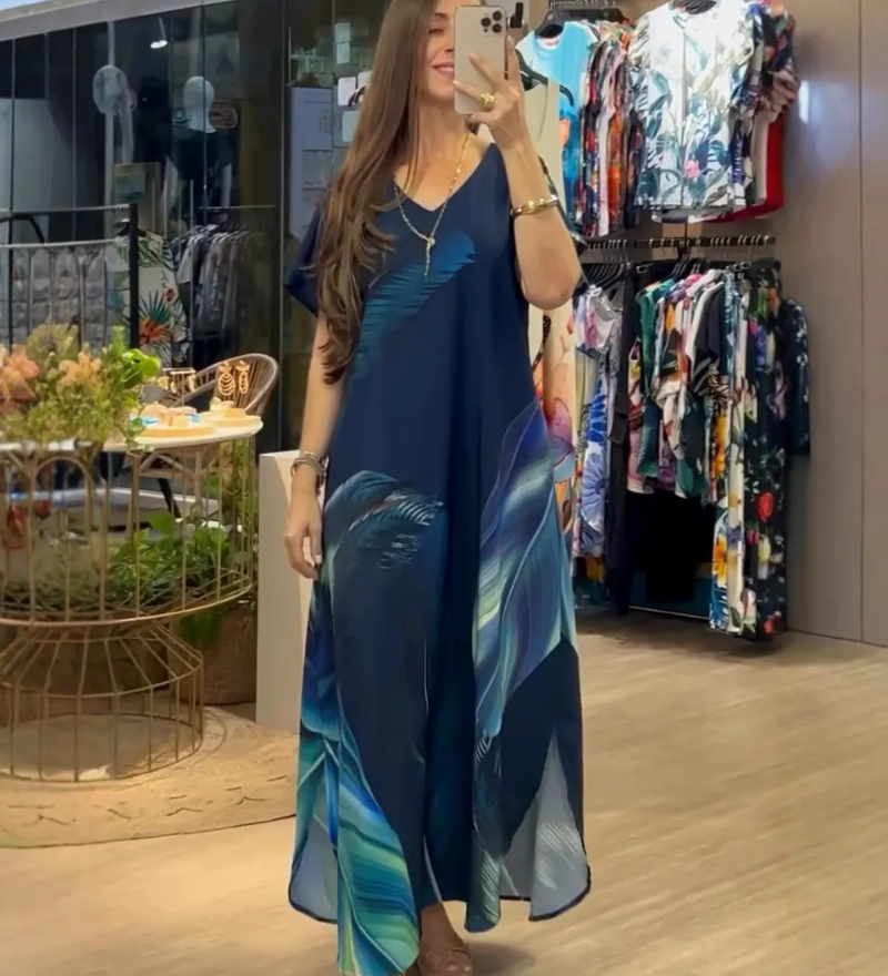 Iroma – Robe Décontractée Imprimée