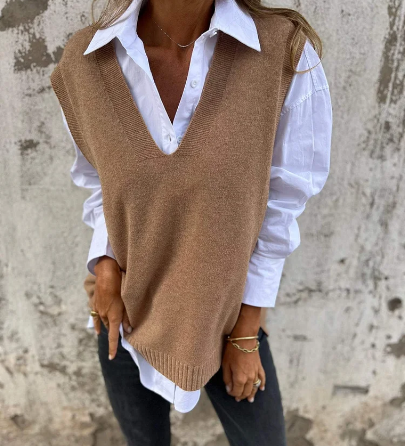 Nusa - Gilet En Maille Confortable