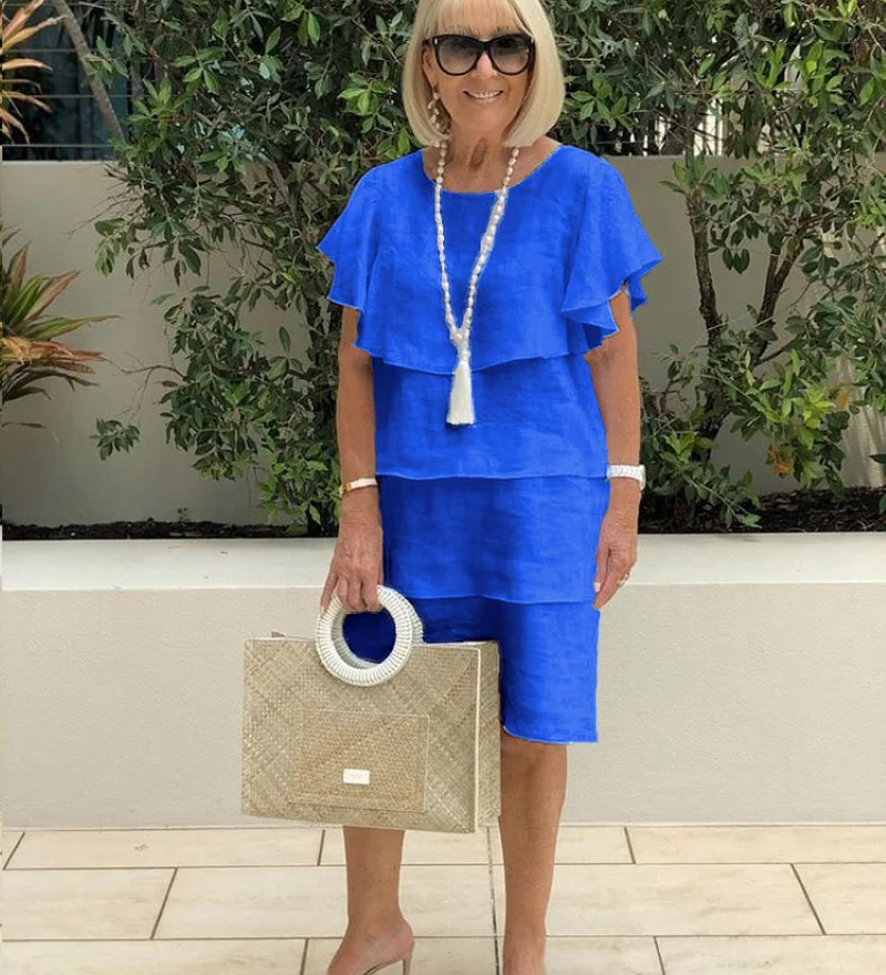 Aresi – Robe Bohème À Volants