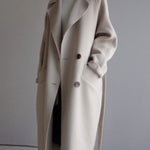 Lemia - Manteau Femme Long Élégant et Sophistiqué