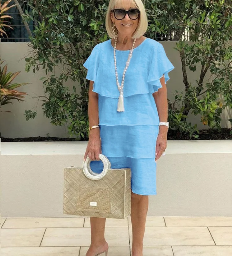 Aresi – Robe Bohème À Volants