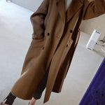 Lemia - Manteau Femme Long Élégant et Sophistiqué