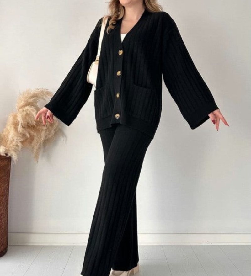 Lariana - Ensemble Tricoté Décontracté 2 Pièces