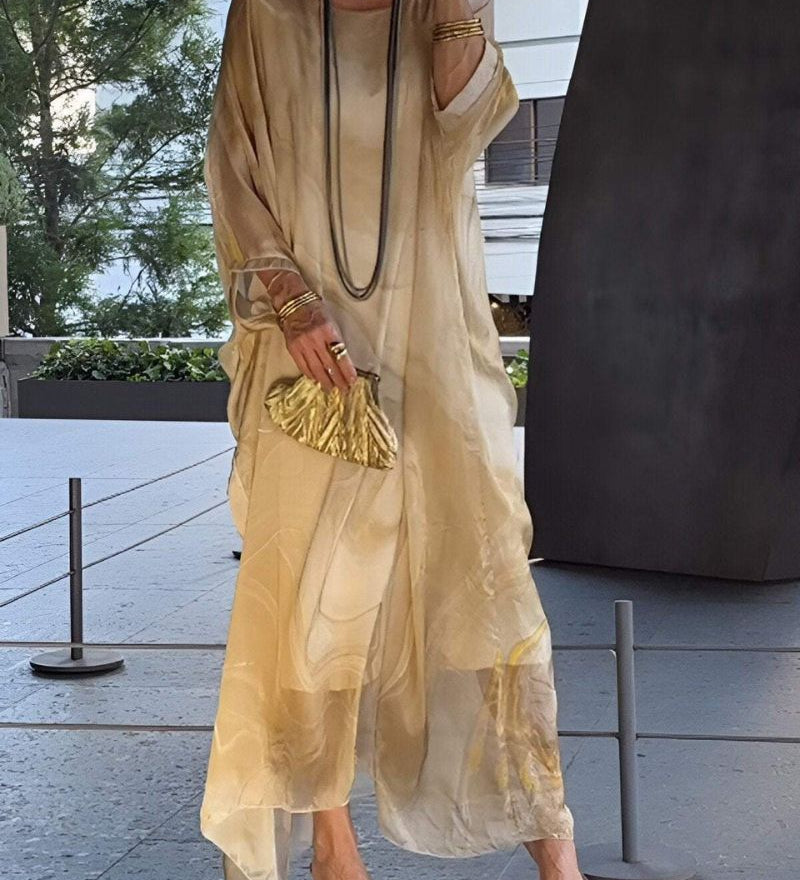 Sorea - Robe En Chiffon Élégante