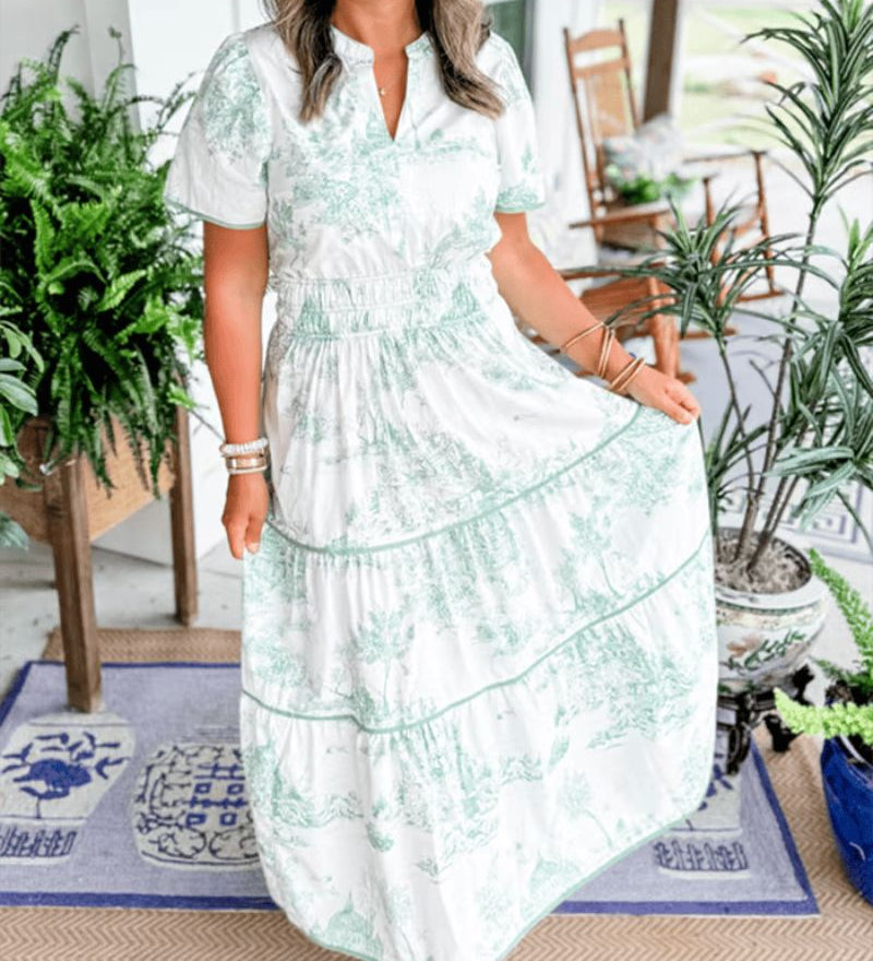 Nidoli – Robe Longue Imprimée