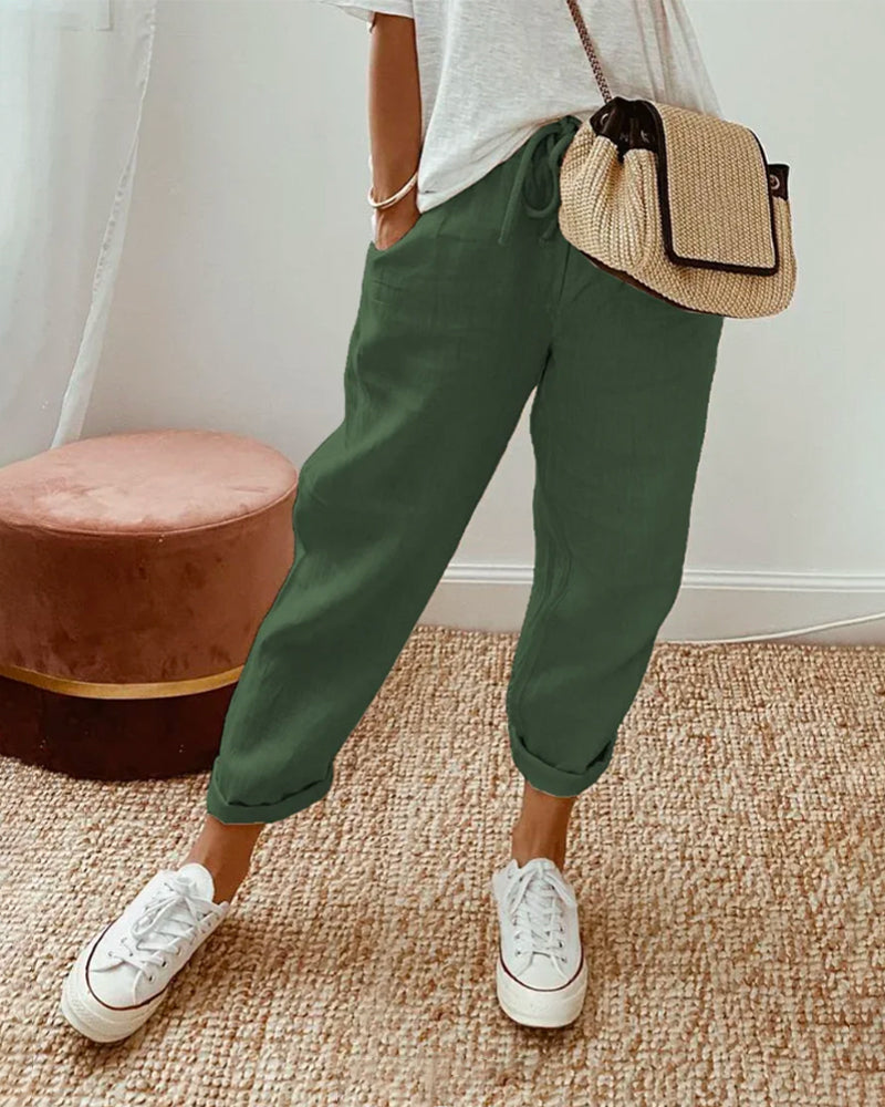Bali - Pantalon Chic en Coton Premium