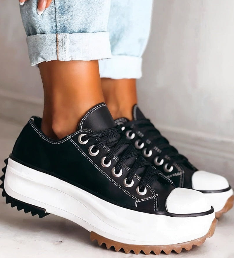 Elane – Chaussures Confortables À Talons Épais