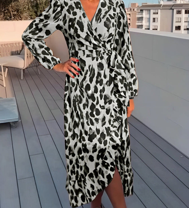 Gunda - Robe Imprimée Léopard