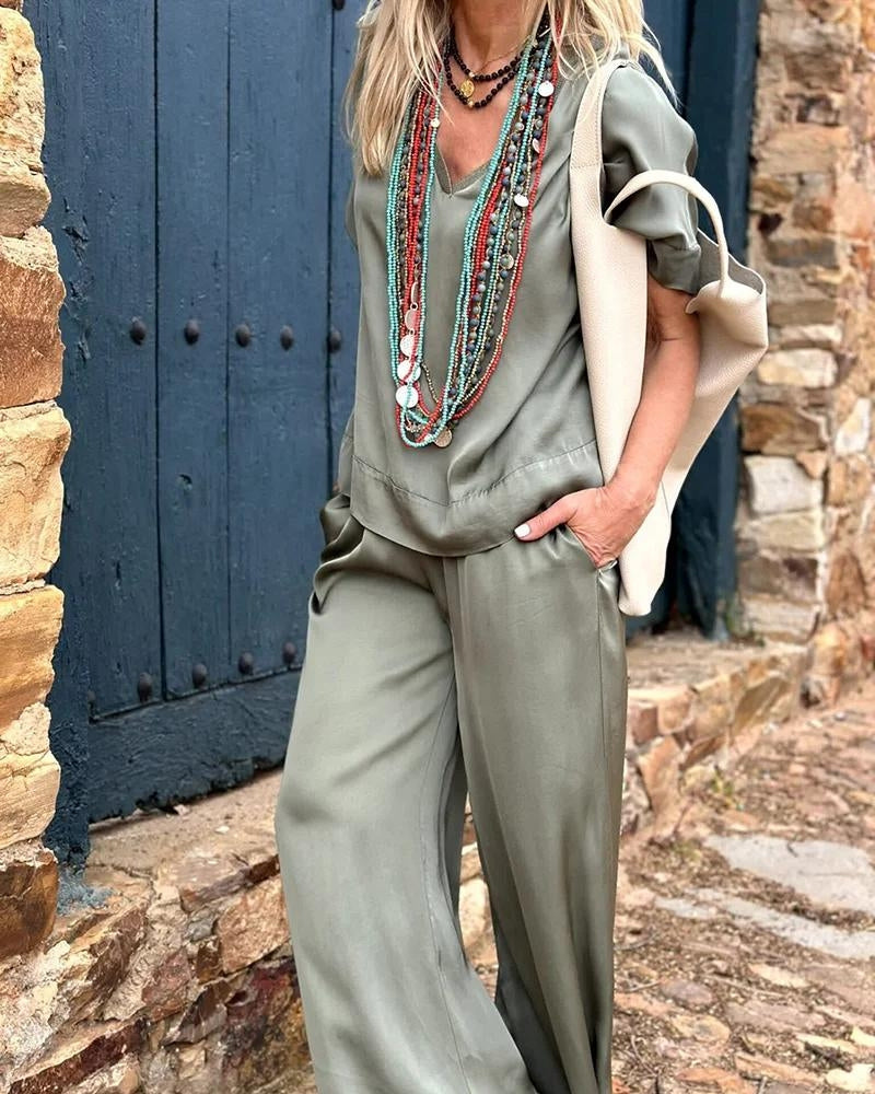 Malu - Ensemble Bohème Chic Deux Pièces