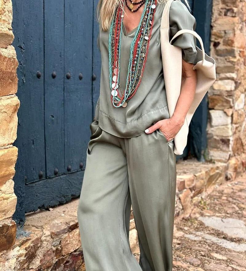 Malu - Ensemble Bohème Chic Deux Pièces