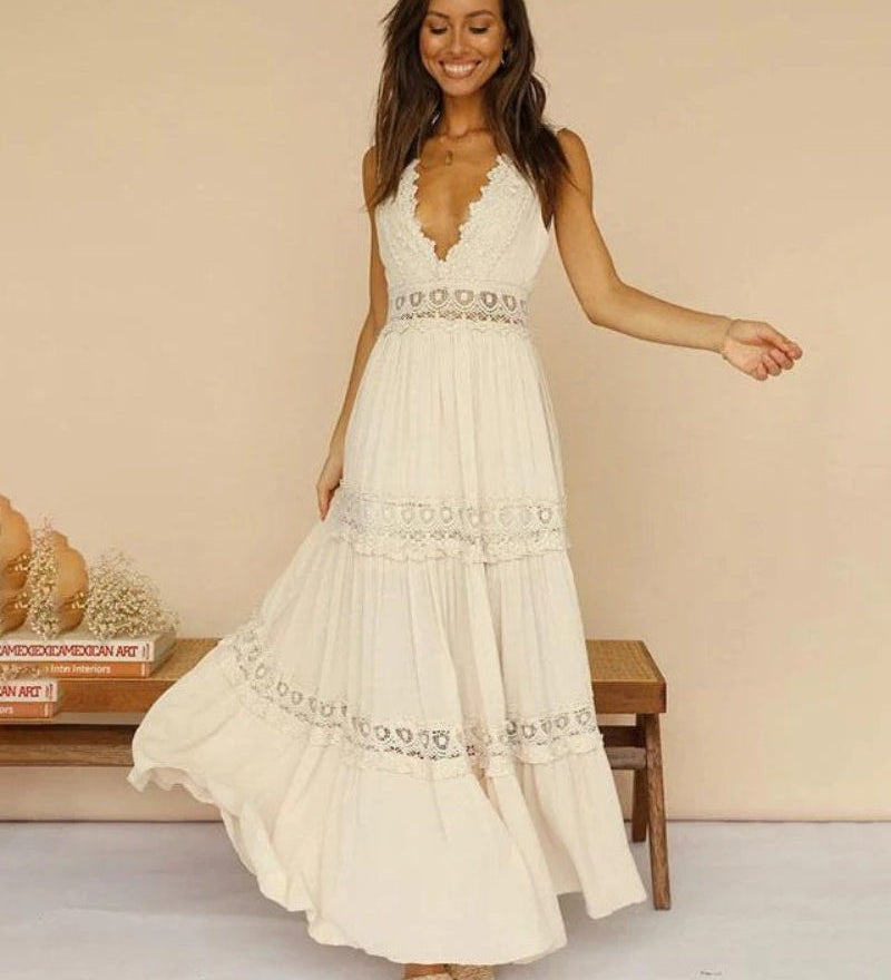 Misnia – Robe Longue Élégante