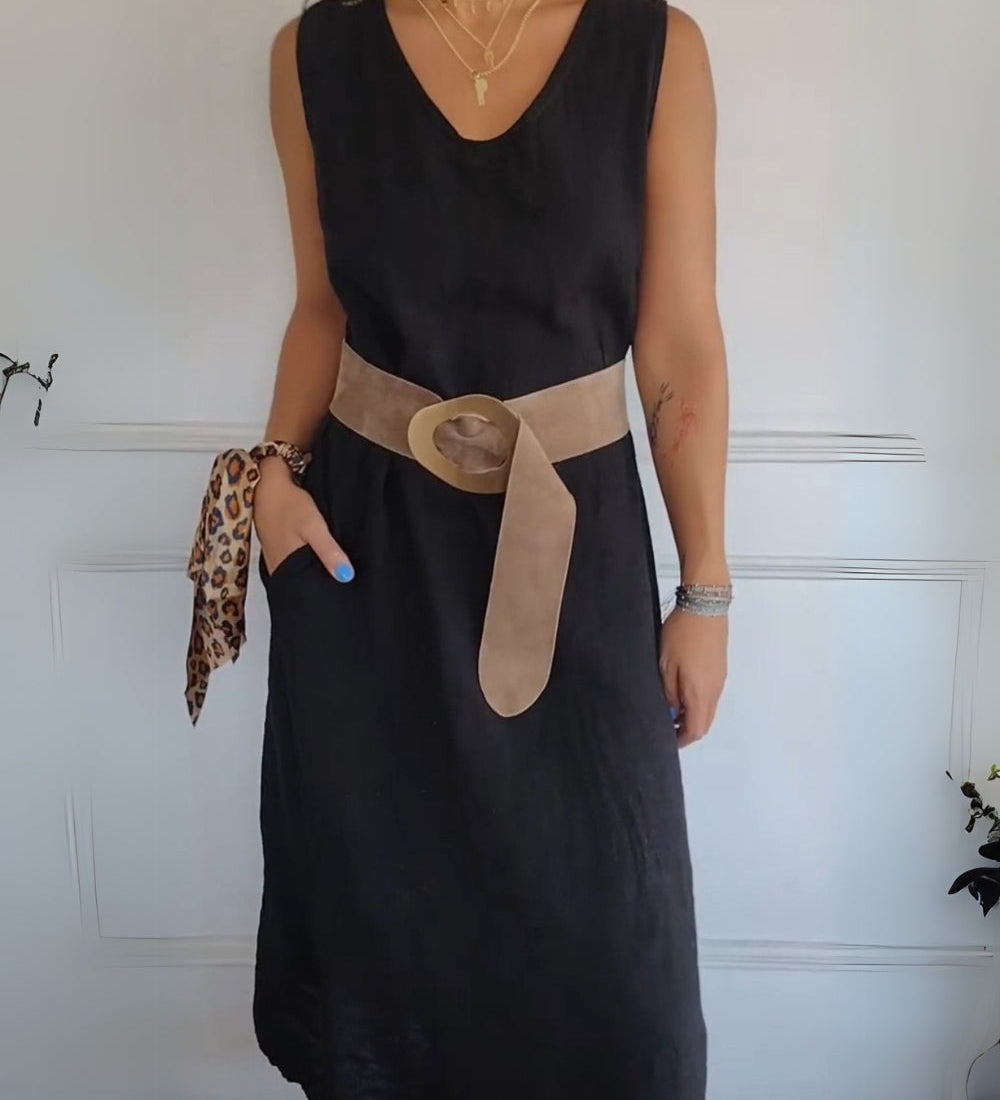 Bela Berane – Robe Bohème Élégante à Coupe Fluide