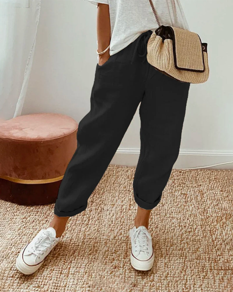 Bali - Pantalon Chic en Coton Premium