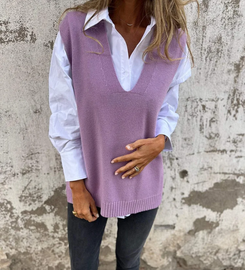 Nusa - Gilet En Maille Confortable