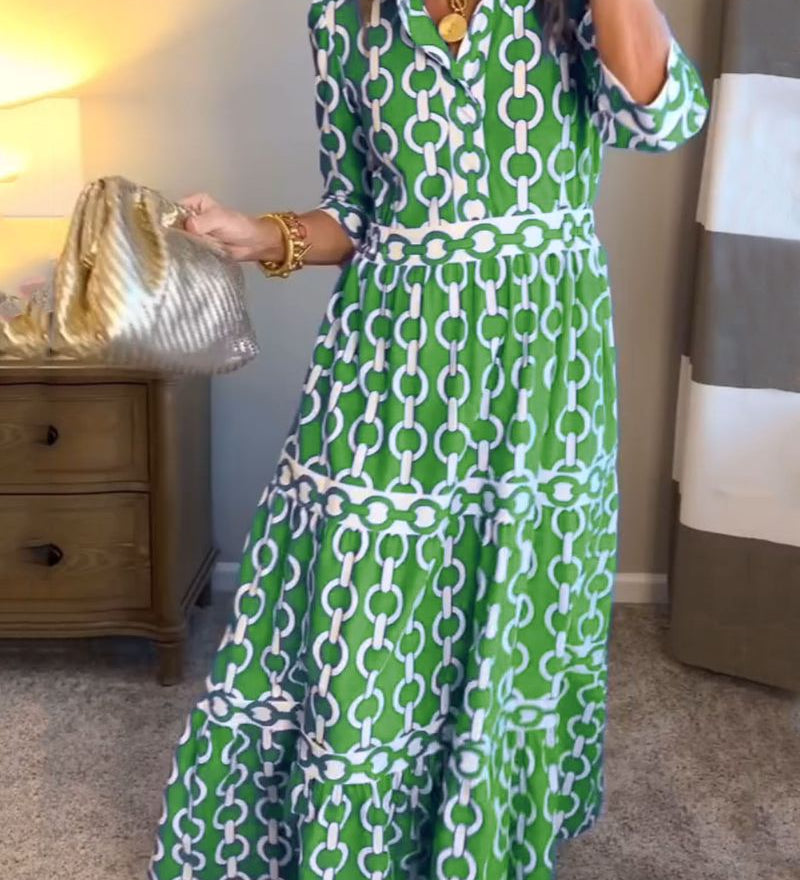 Naelia - Robe Imprimée Boho