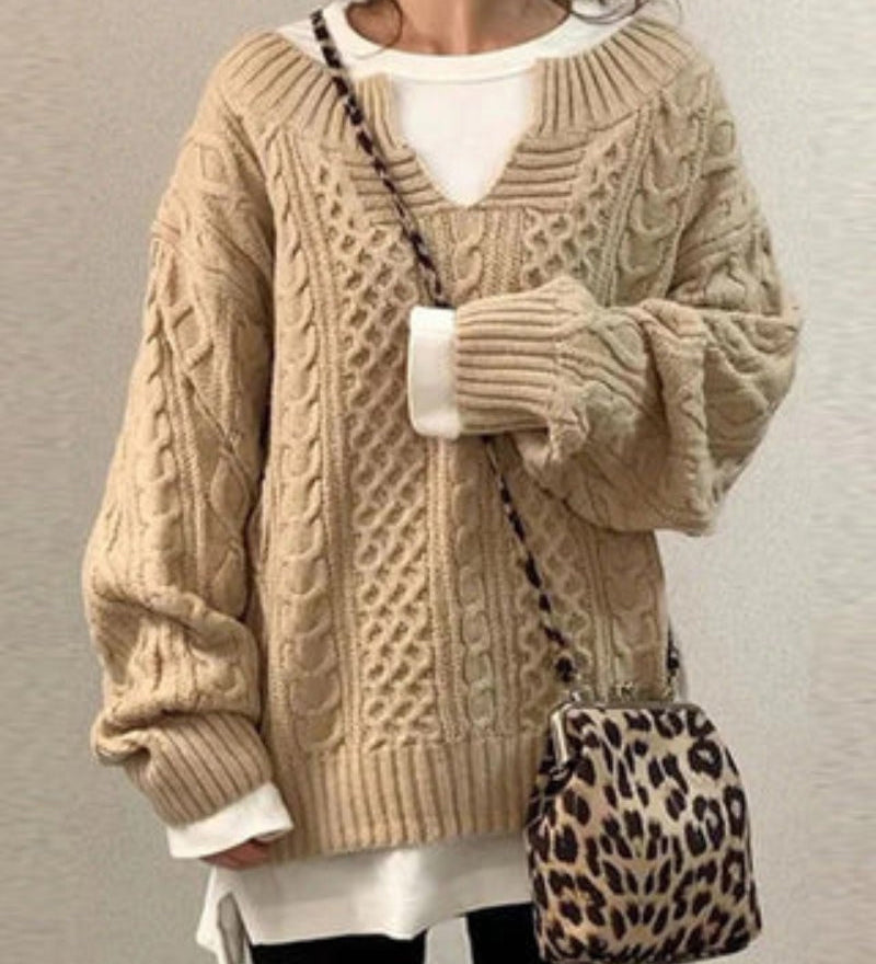 Zayla - Pull En Maille Style Bohème