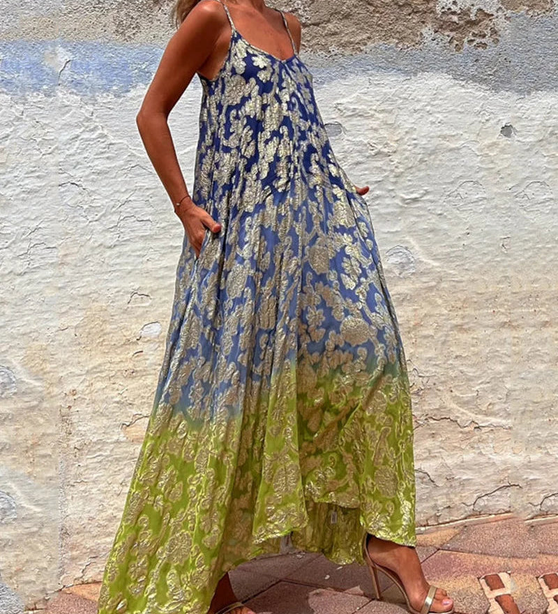 Eredes - Robe Bohème Imprimée