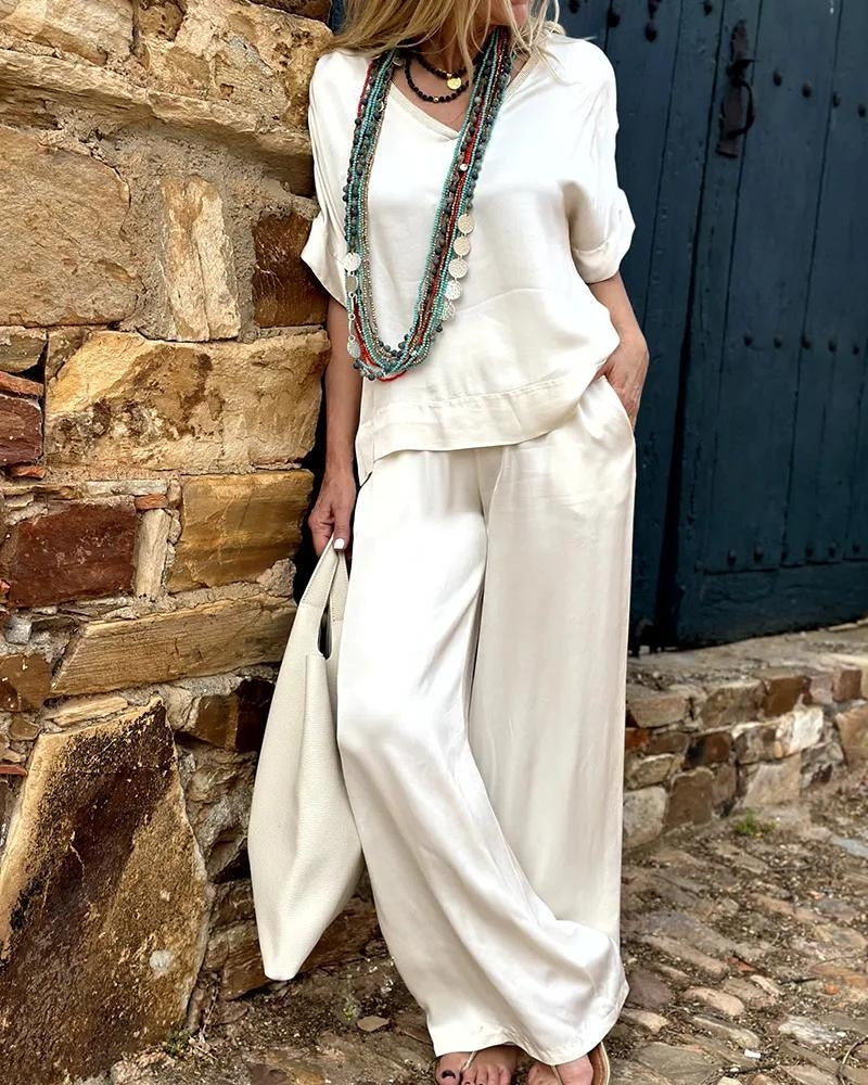 Malu - Ensemble Bohème Chic Deux Pièces
