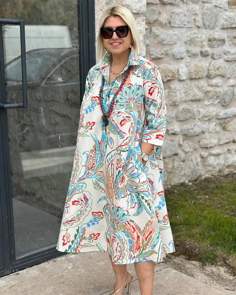 Borama – Robe Chic Imprimée et Colorée