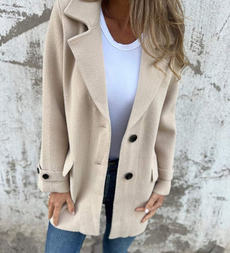 Rosalie - Manteau En Laine Pour Femme