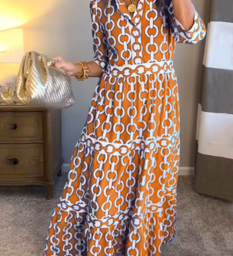 Naelia - Robe Imprimée Boho