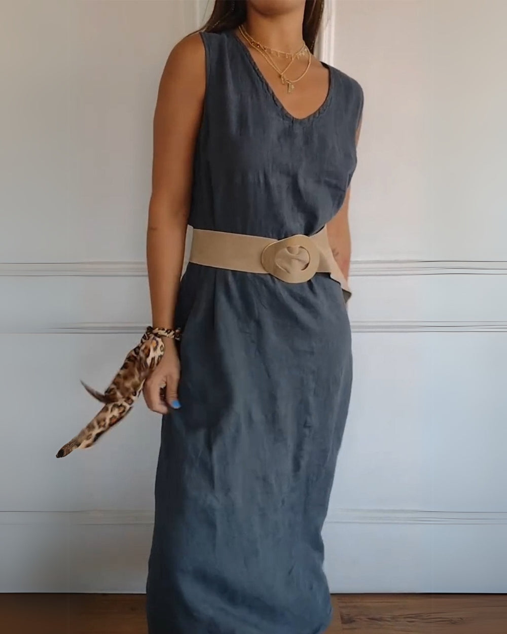 Bela Berane – Robe Bohème Élégante à Coupe Fluide