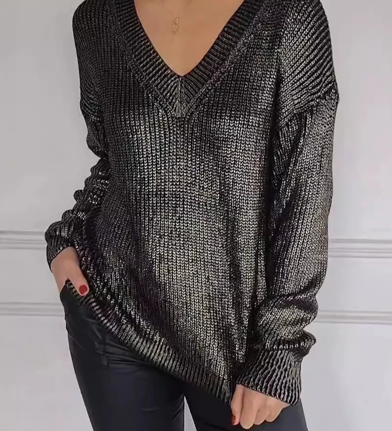 Merion - Pull À Col V Décontracté