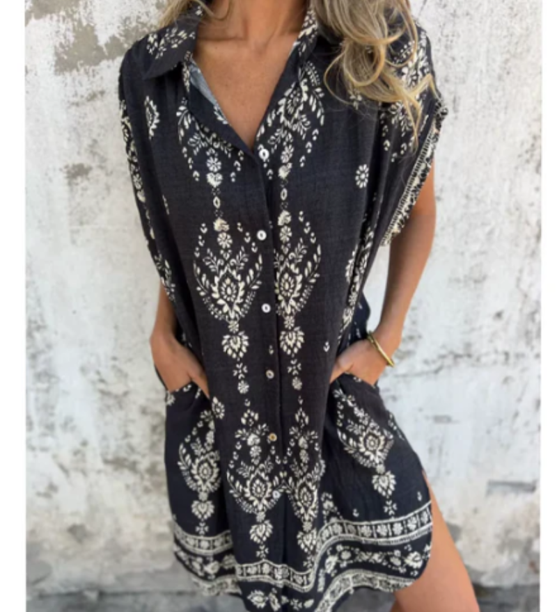 Orone - Robe Imprimée Coupe Lâche