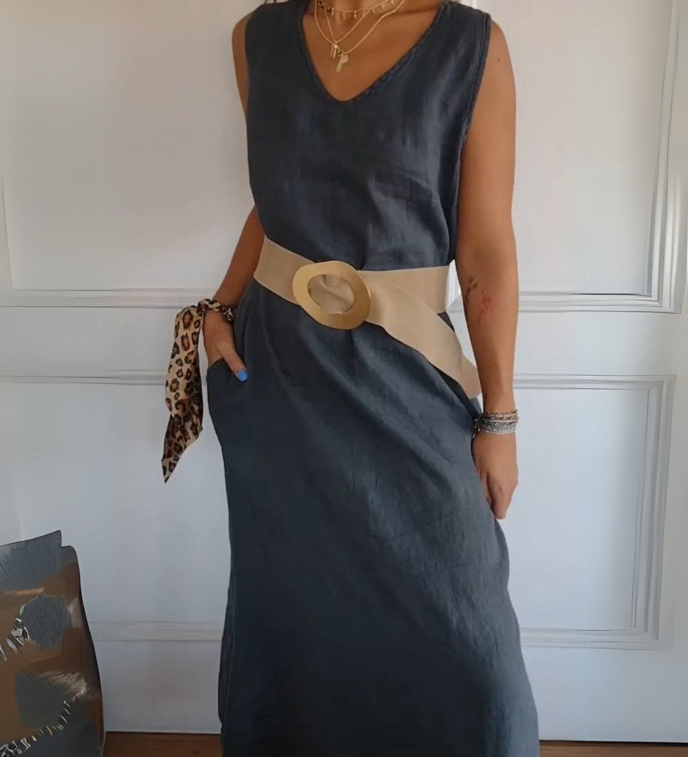 Bela Berane – Robe Bohème Élégante à Coupe Fluide