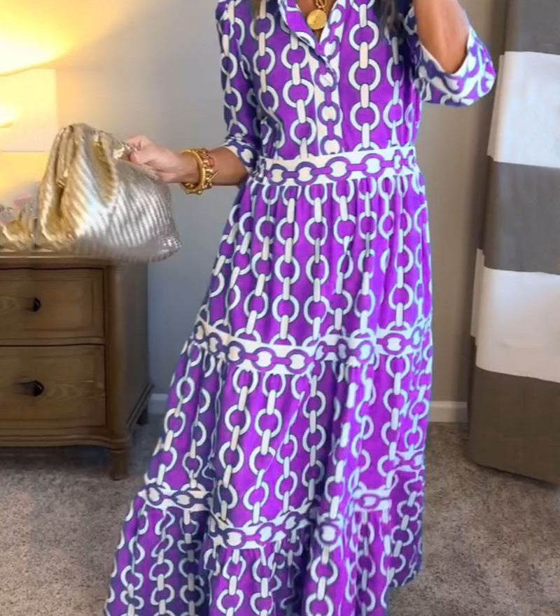 Naelia - Robe Imprimée Boho