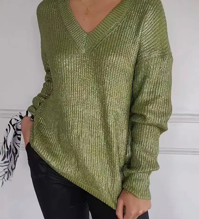 Merion - Pull À Col V Décontracté