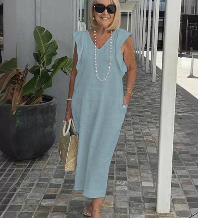 Gloria – Robe Longue En Lin