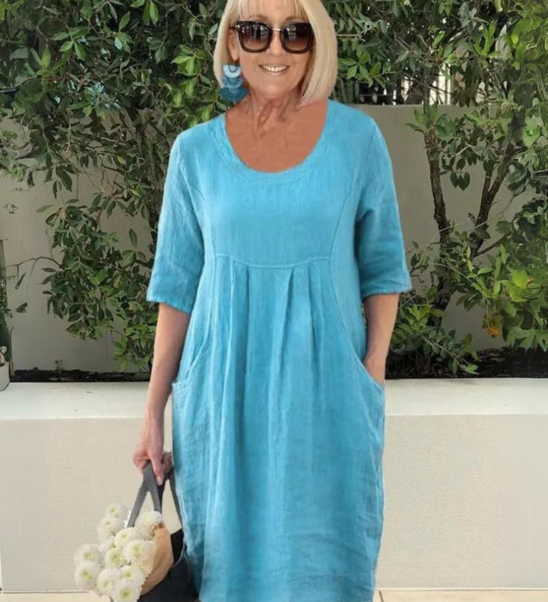 Elara - Robe Confortable Avec Poches