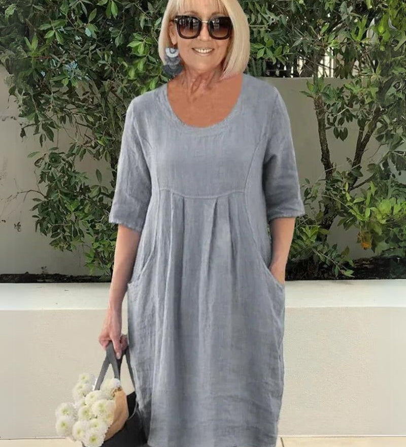 Elara - Robe Confortable Avec Poches