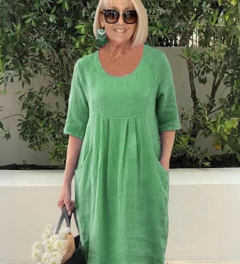 Elara - Robe Confortable Avec Poches