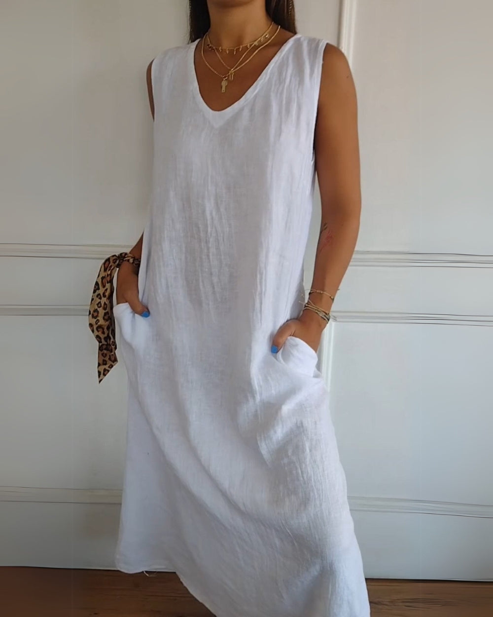 Bela Berane – Robe Bohème Élégante à Coupe Fluide