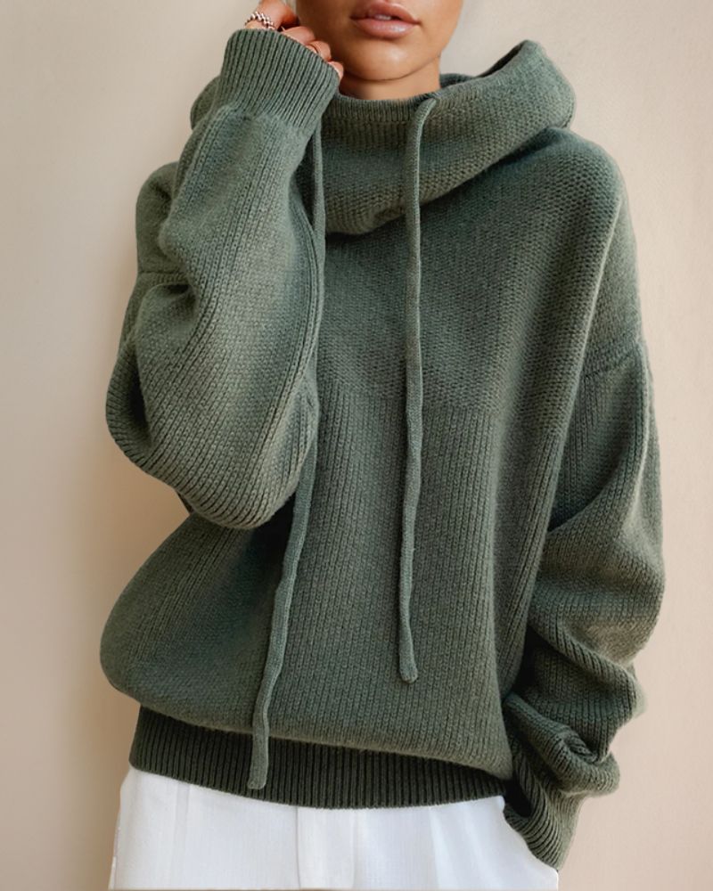 Alizée Mérino - Pull Col Roulé Chic en Laine Douce