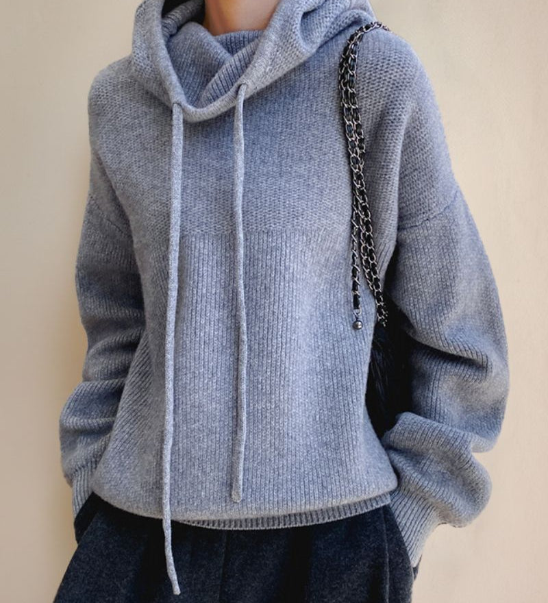 Alizée Mérino - Pull Col Roulé Chic en Laine Douce