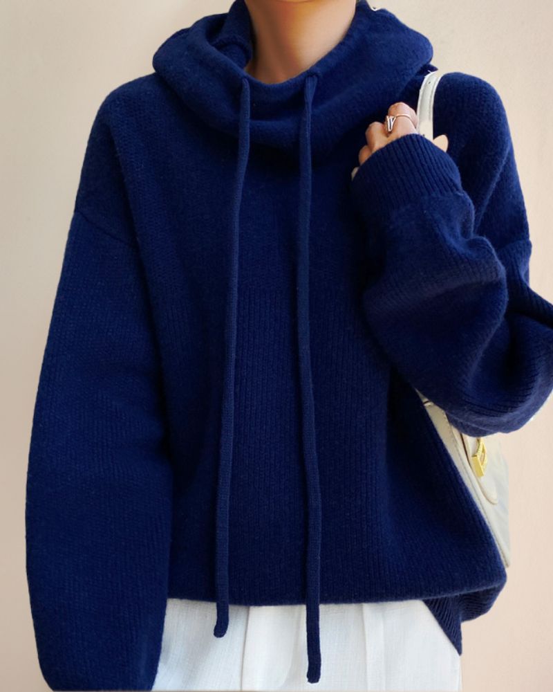 Alizée Mérino - Pull Col Roulé Chic en Laine Douce