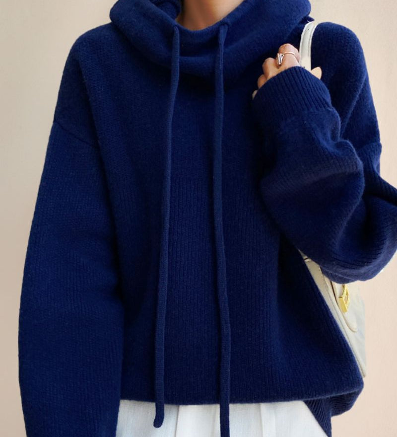 Alizée Mérino - Pull Col Roulé Chic en Laine Douce