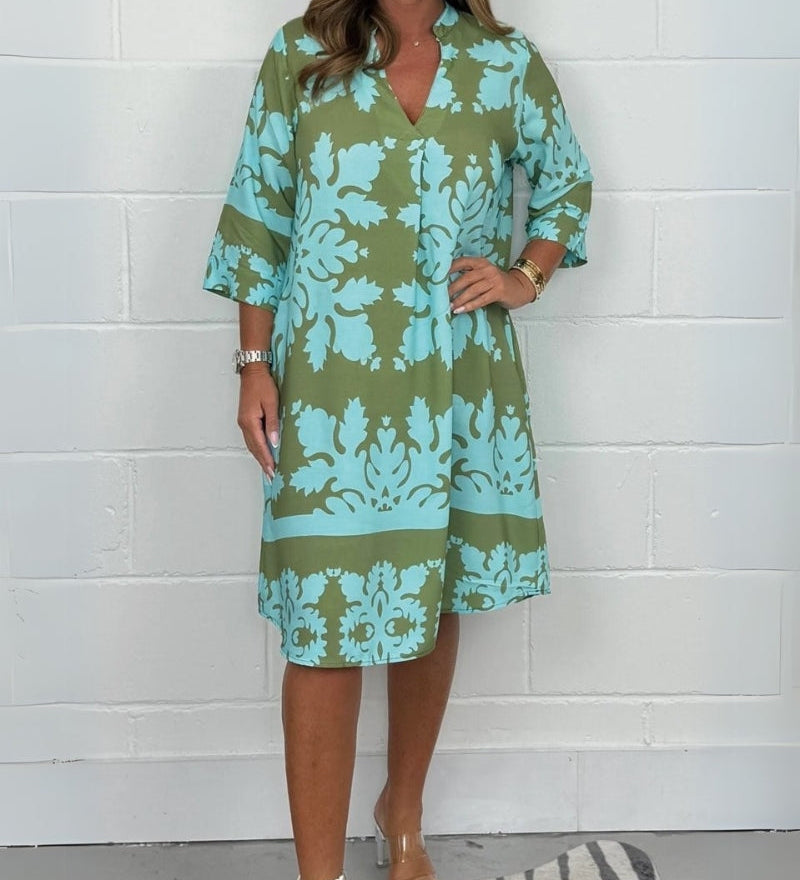 Barola - Robe Bohème Chic à Col V