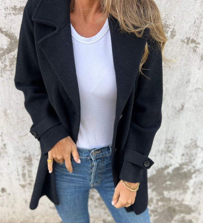 Rosalie - Manteau En Laine Pour Femme