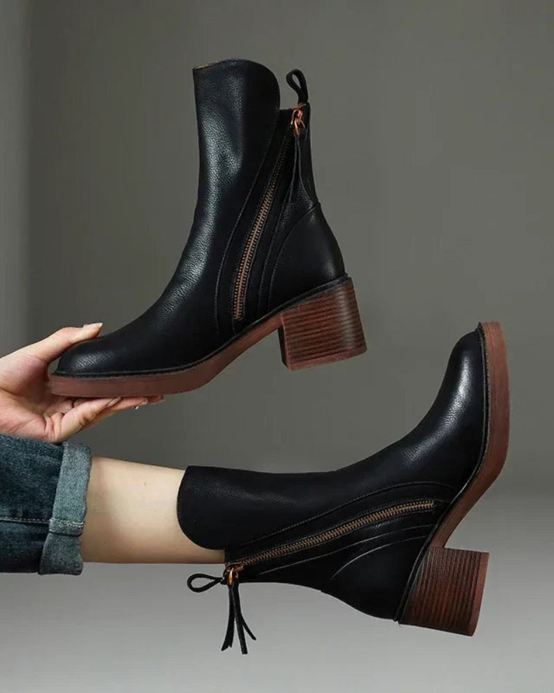Garciel – Bottines en Cuir Chic et Intemporelles