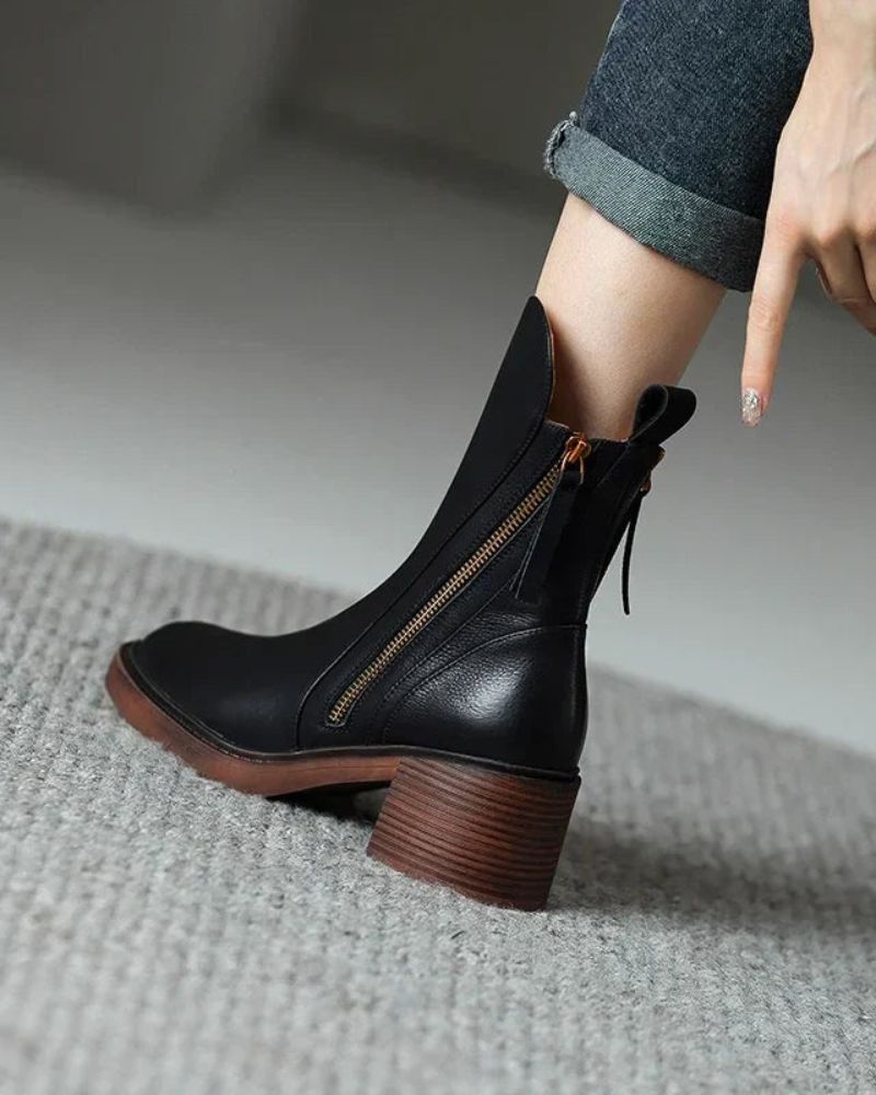 Garciel – Bottines en Cuir Chic et Intemporelles