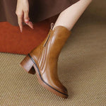 Garciel – Bottines en Cuir Chic et Intemporelles