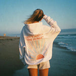 Katie - Sweat à Capuche Pour Femme Élégant “Coucher de Soleil”