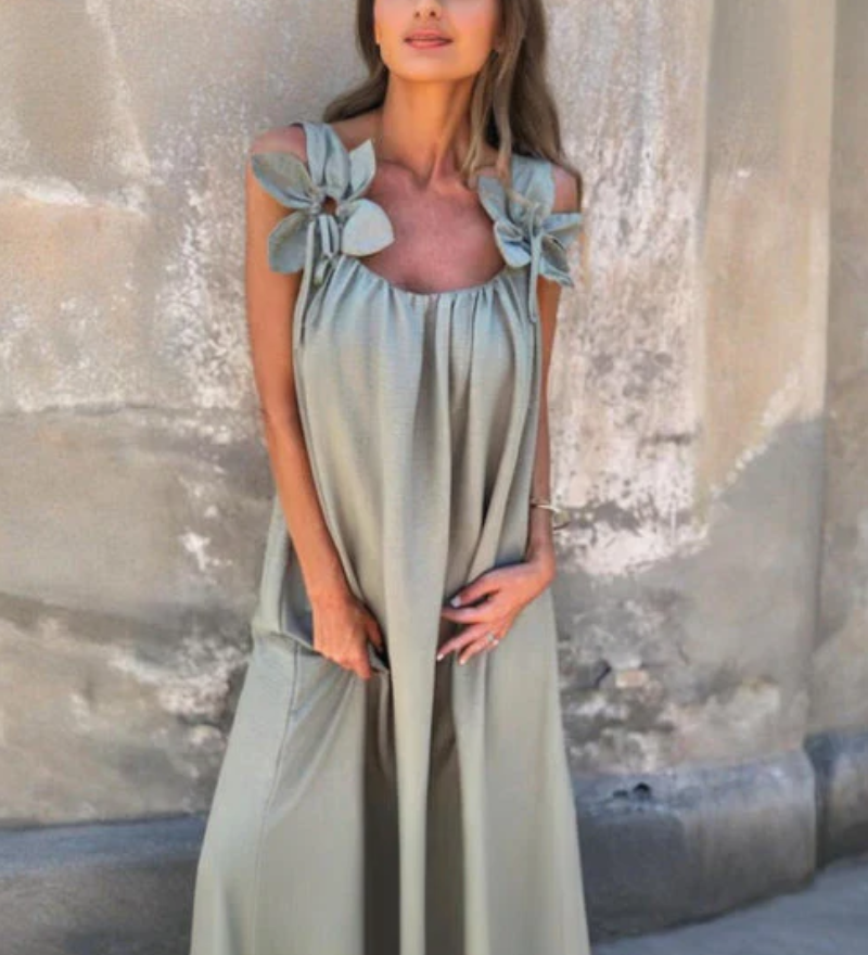 Iulia – Robe Longue Fleurie Bohème Chic