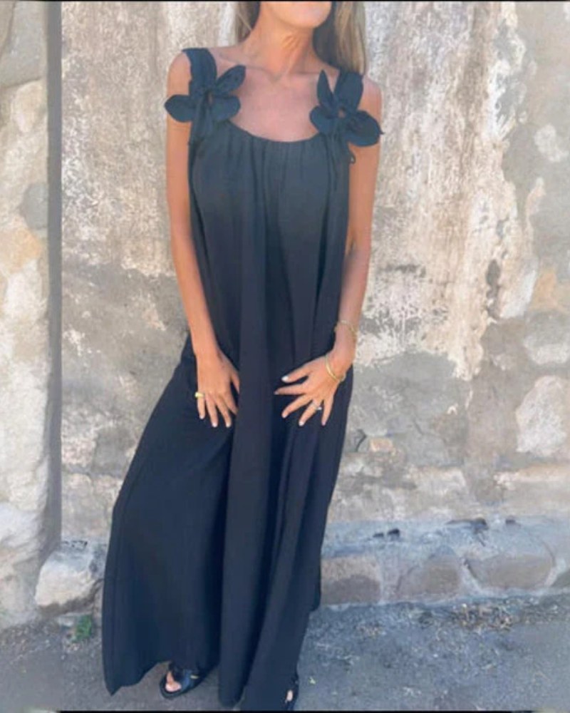 Iulia – Robe Longue Fleurie Bohème Chic