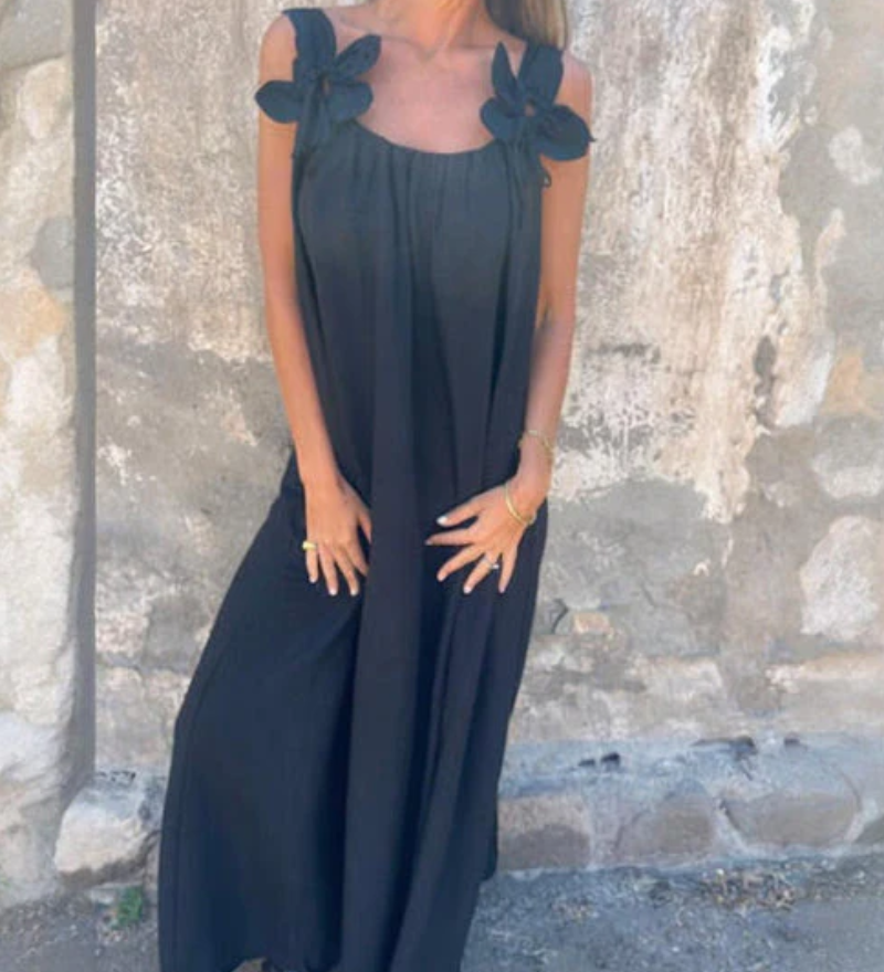 Iulia – Robe Longue Fleurie Bohème Chic